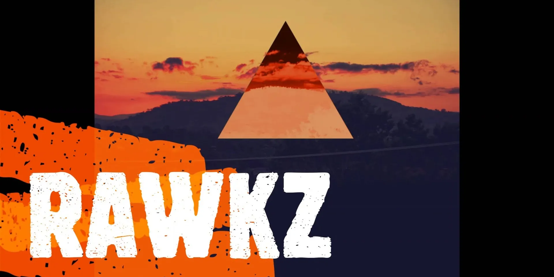 The RAWKZ Collection sunset campaign artwork from the original Rawkz website